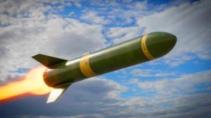 Illustration of the potential vulnerability in the US Air Force's GBU-57 bunker buster bombs, generated by artificial intelligence.