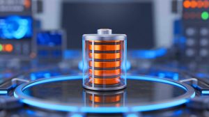 Illustration of a miniature Zhulong-1 battery designed for long-term energy storage without recharging.