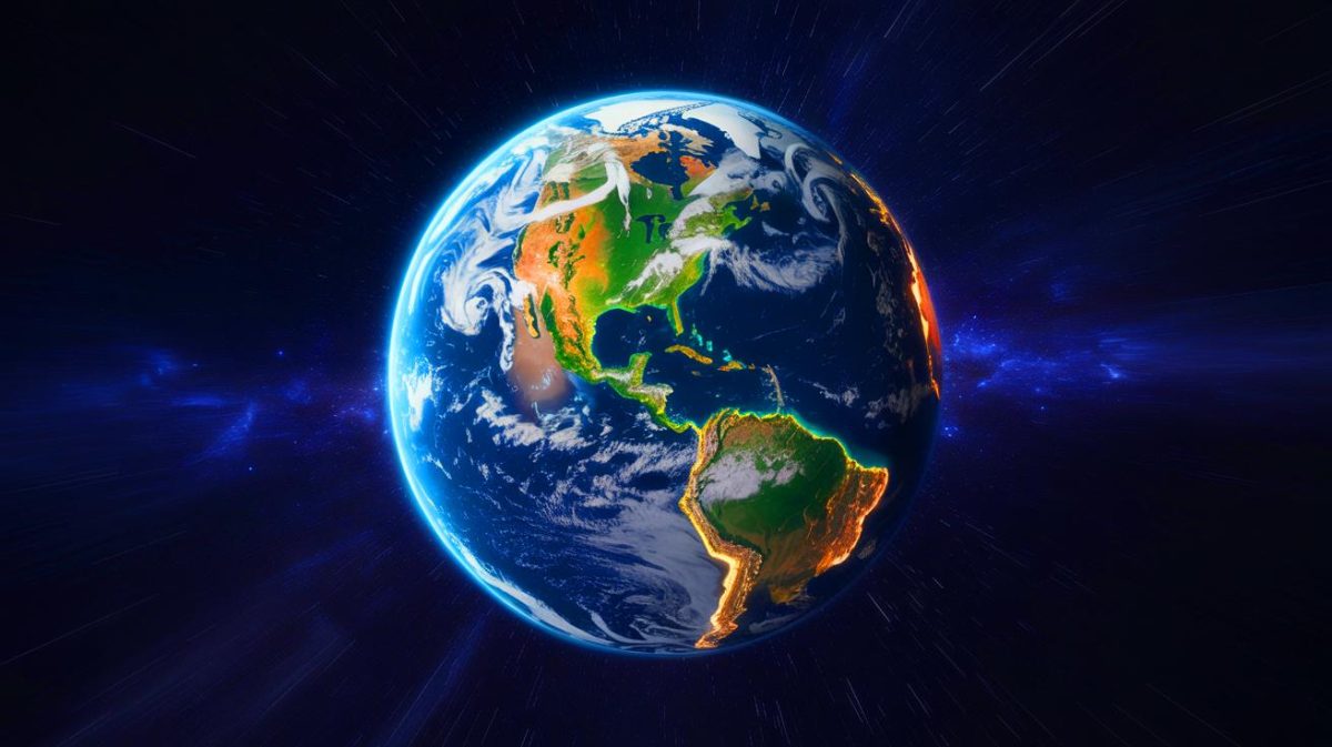 “Earth’s Spin Slashed Days By 2 Hours!” : Scientists Alarmed As Strangely Shorter Summer Days Baffle Global Experts Illustration of Earth's accelerated rotation affecting the length of days.