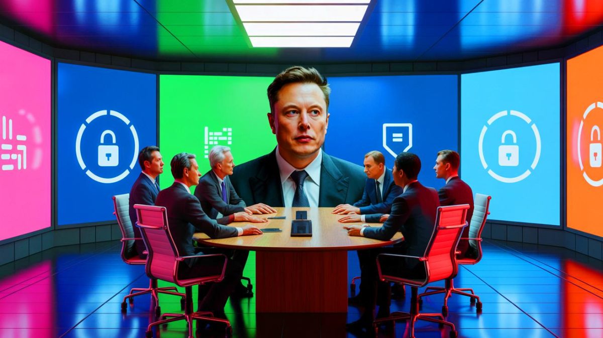 Elon Musk Slams UK Law as “Oppressive Tyranny” While Britain Threatens Him With $10 Million Sanctions Illustration of the clash between Elon Musk's platform X and the UK government over the new online safety law.
