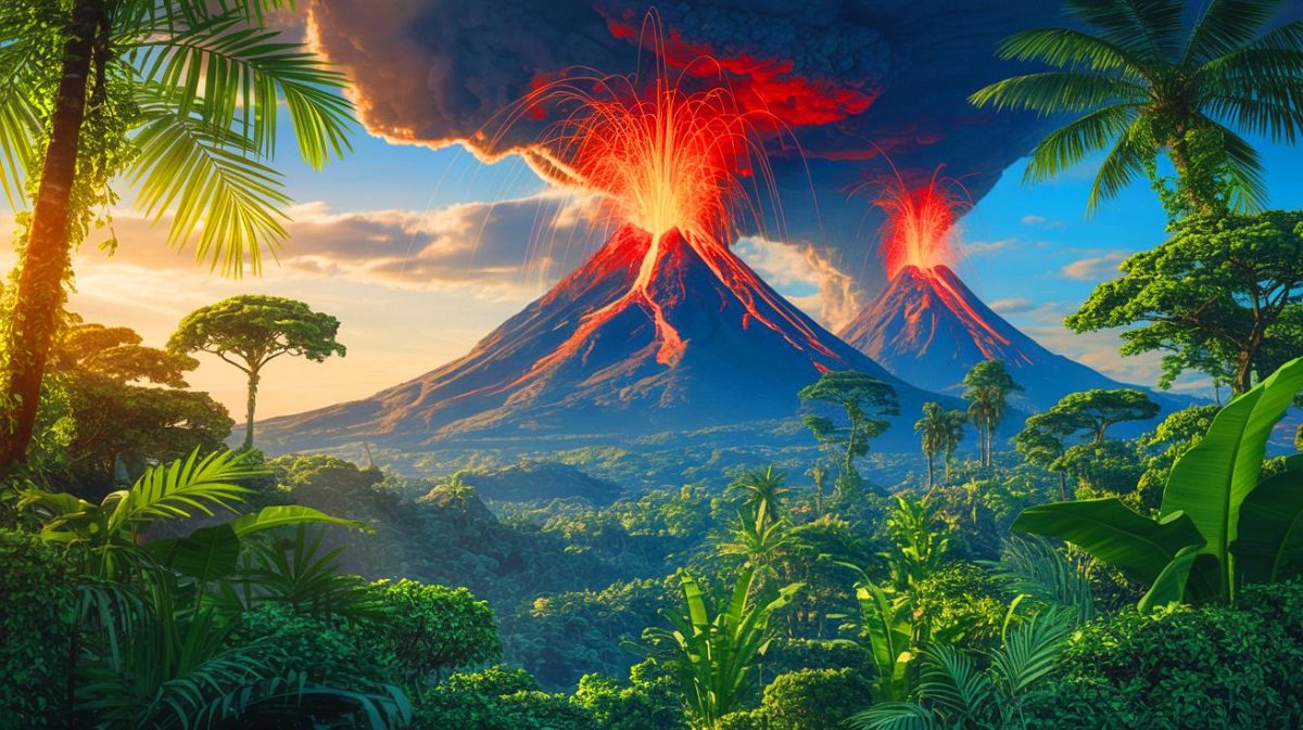 Scientists Uncover Ancient Climate Meltdown That “Eerily Mirrors This Summer” and America Is Divided on What It Means Illustration of the Earth on Fire, a Visual Metaphor for a Climate Future Threatened by Human Inaction.