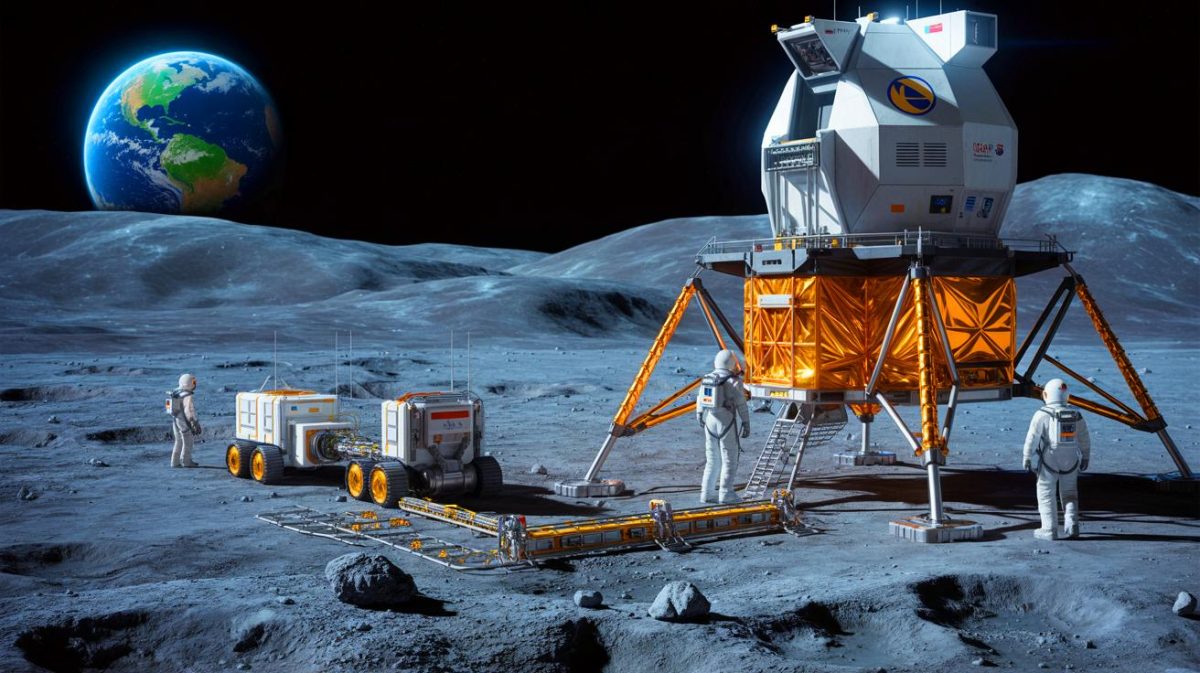 “Prisoner of a 40-Year-Old Choice”: NASA’s Artemis Faces $93 Billion Challenge That Could Change Space Exploration Forever Illustration of NASA's Artemis program aiming for sustainable lunar exploration and international collaboration.