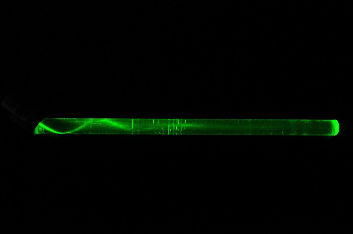 Soft optical fibers as sensors that feel a surface bend